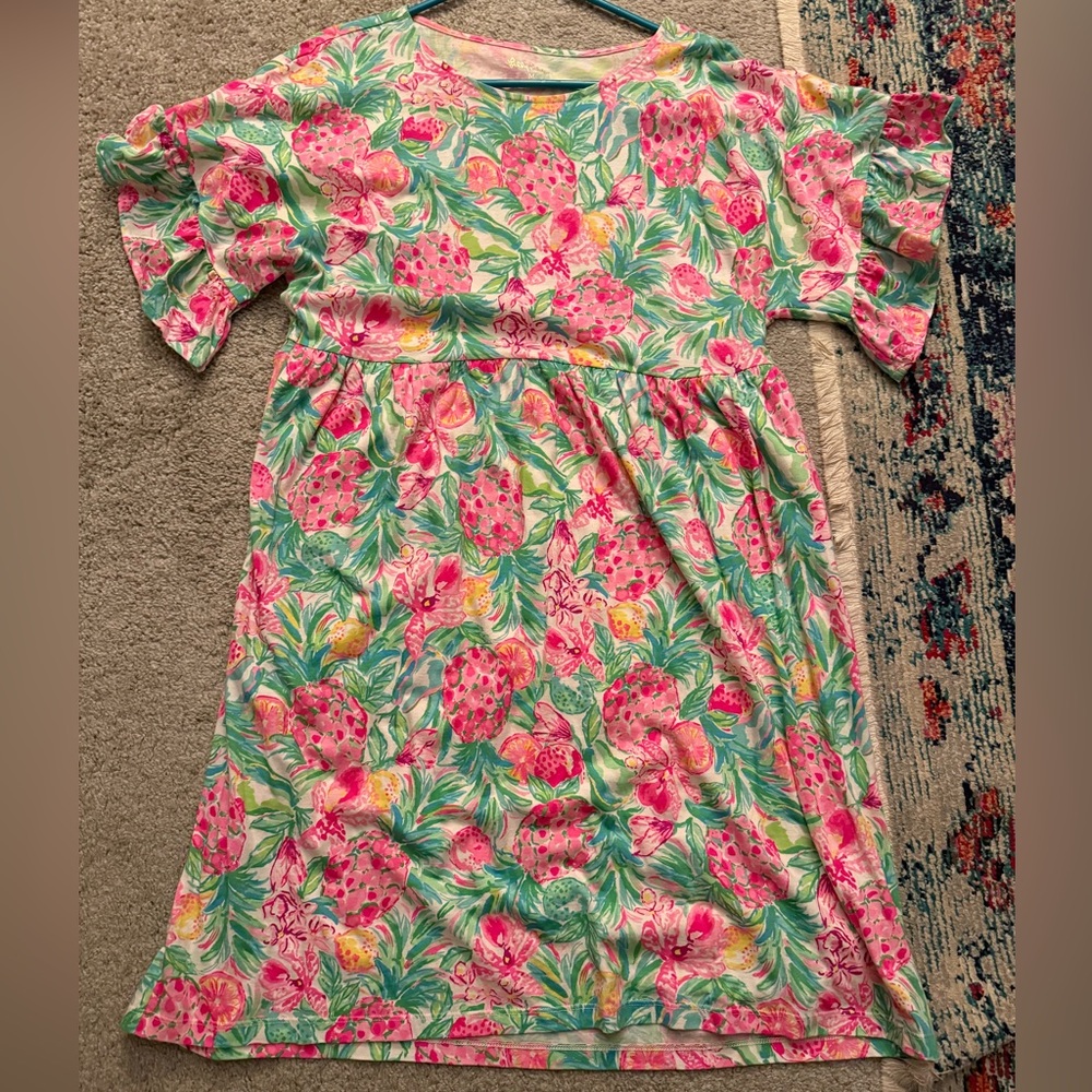 Lilly Pulitzer Vibrant Floral Mini Dress